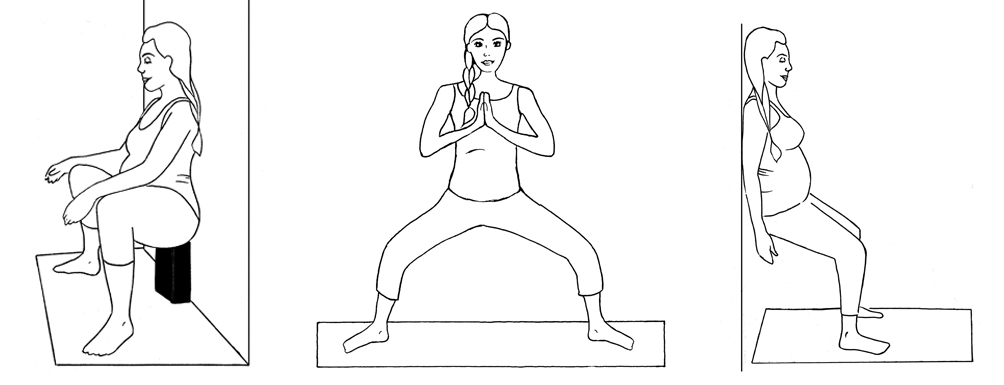 Safe Squatting in Late Pregnancy and Labour - Bliss Baby Yoga